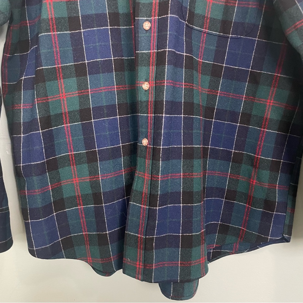 Pendleton Pure Wool Button Downs Plaid Flannel El… - image 3
